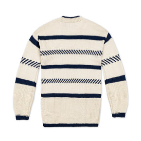 Fluff Howe Herringbone Baby Alpaca Sweater