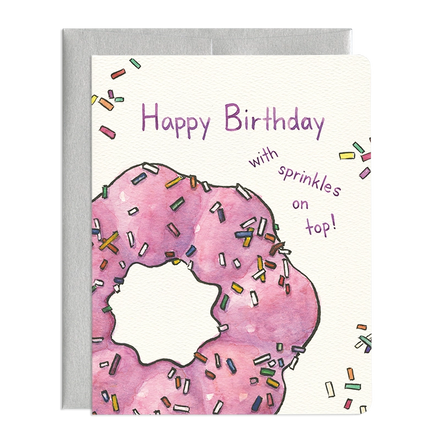'Birthday Sprinkles' Card