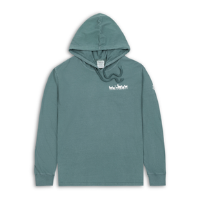 Fluff Alpaca Hooded Long-Sleeved Tee