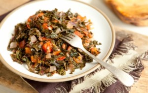 Kale and Tomatos